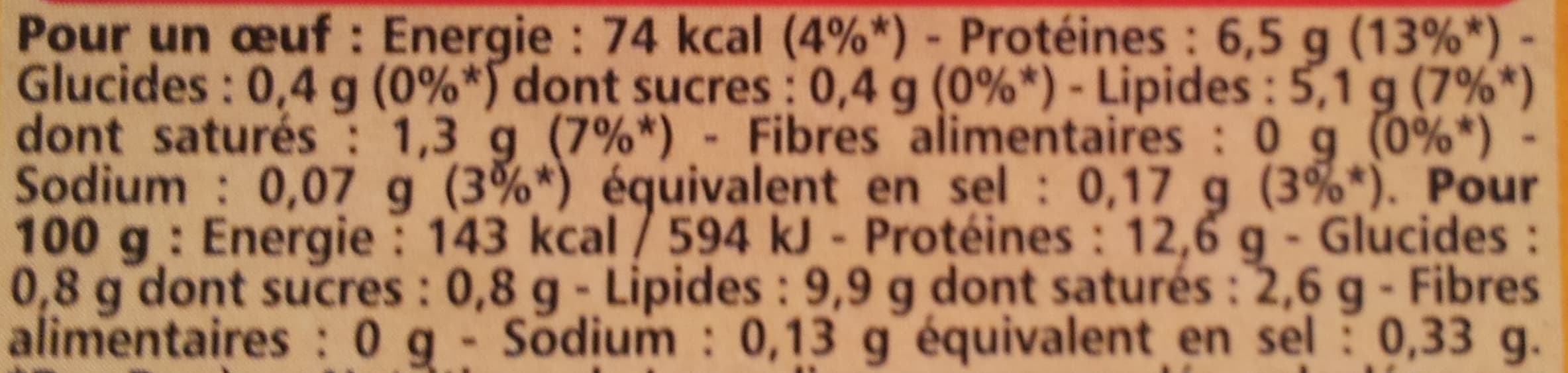Casino 12 Oeufs frais datés du jour de ponte - moyen packshot