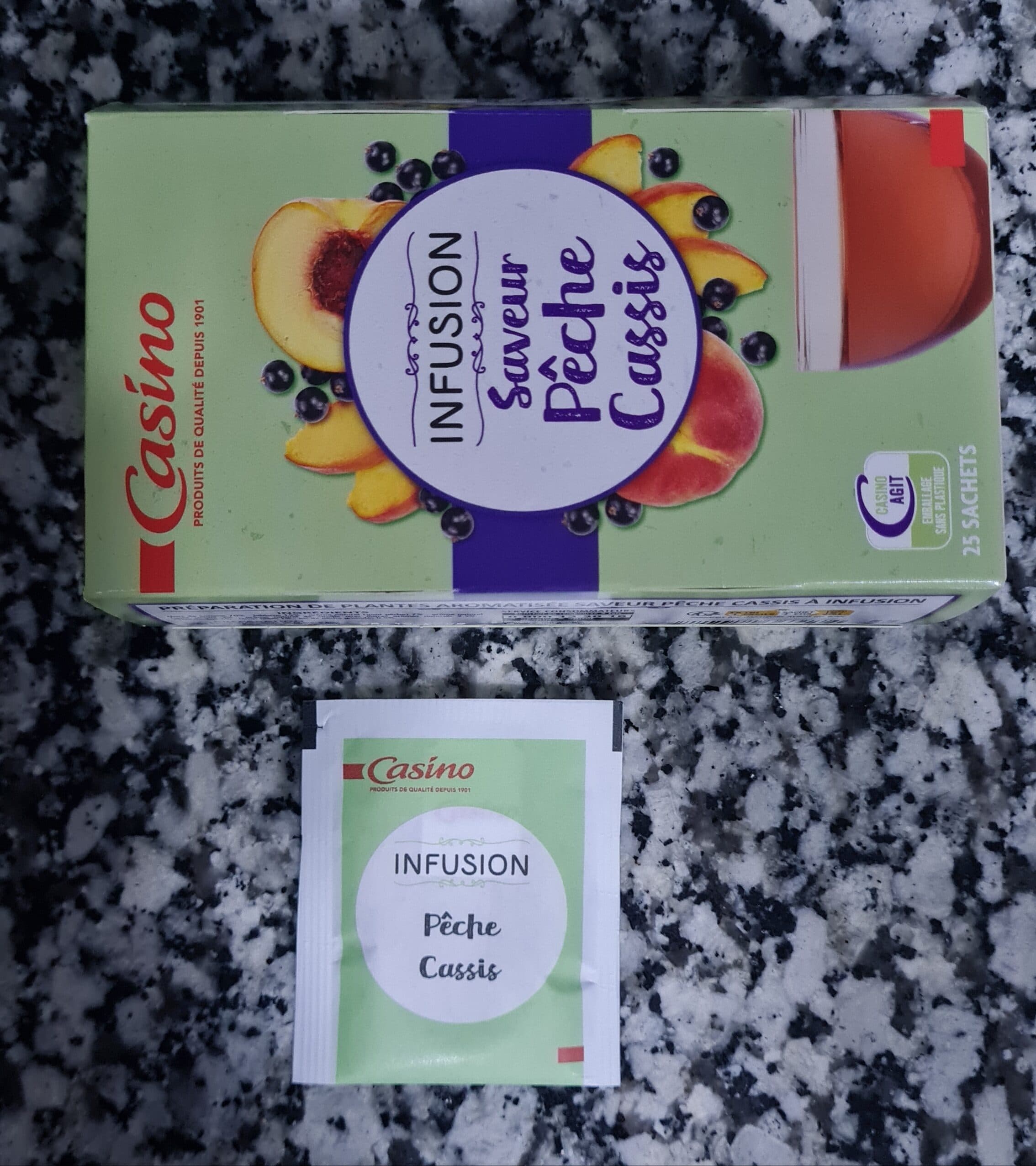 Casino Infusion Saveur Pêche Cassis packshot