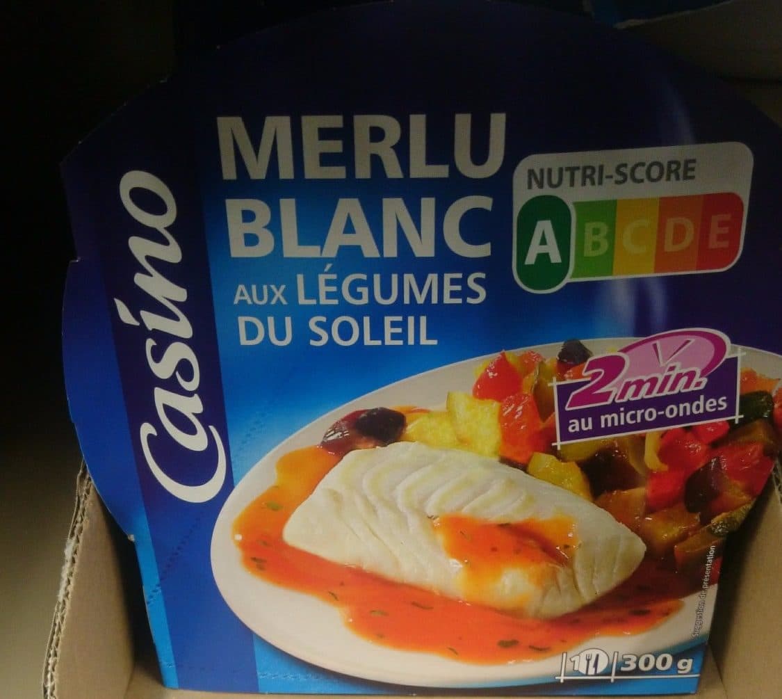 Casino Merlu Blanc aux Légumes du Soleil packshot