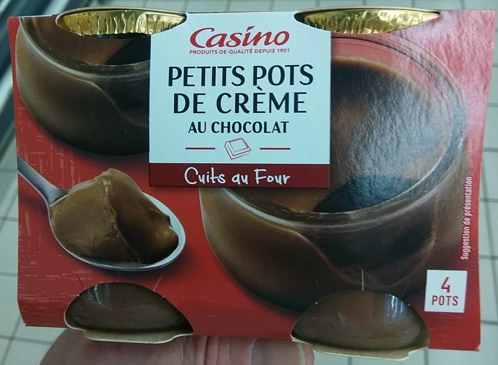 Casino Petits pots de crème au chocolat packshot