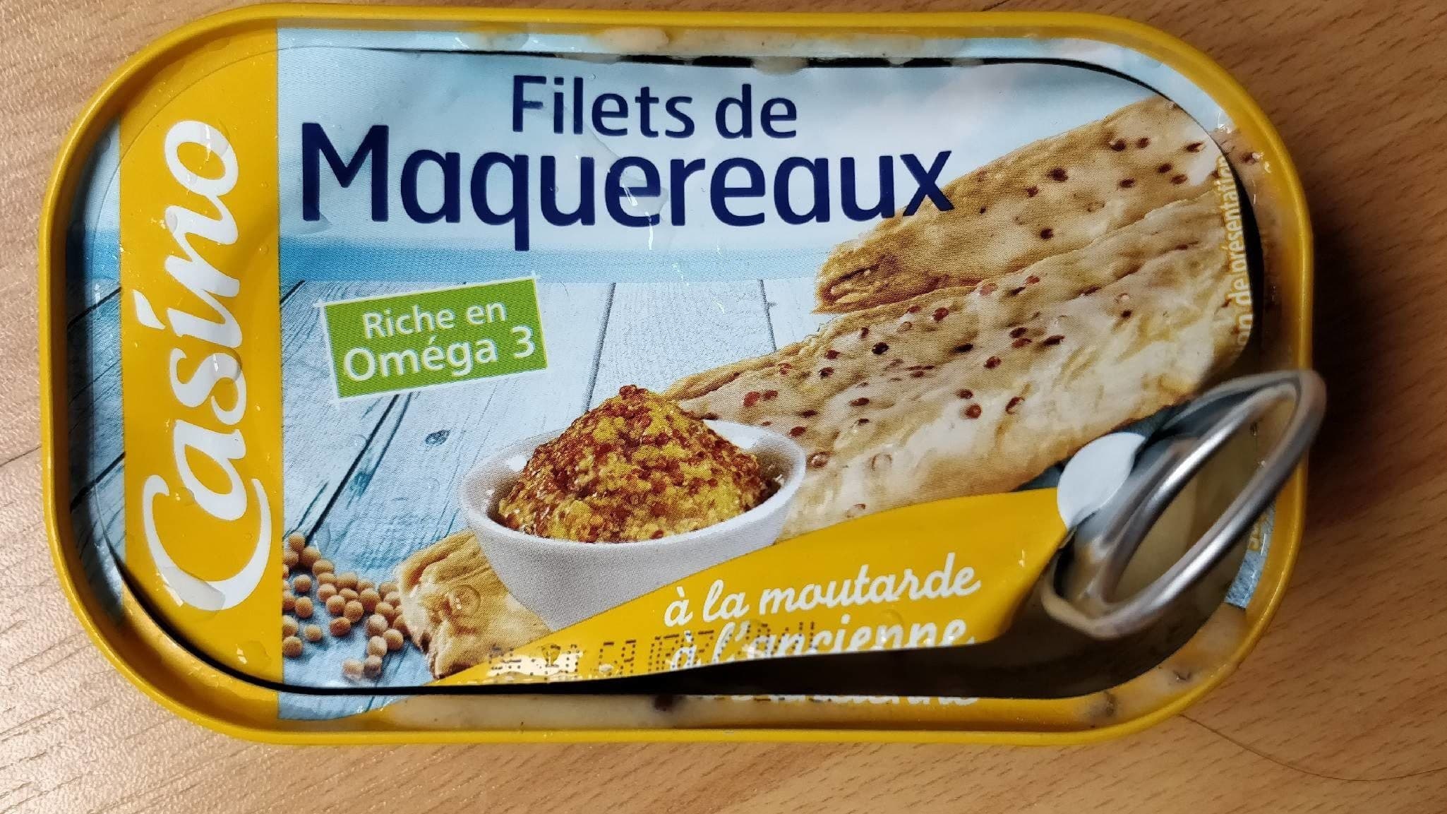 Casino Filets de maquereaux aux deux moutardes packshot