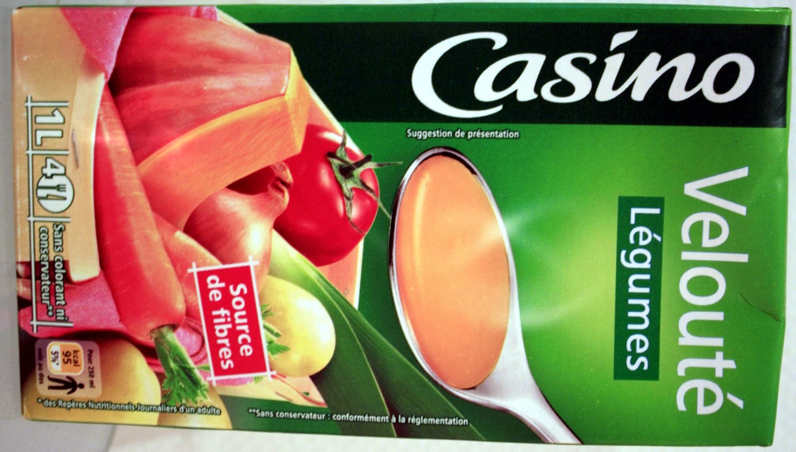 Casino velouté de légumes packshot
