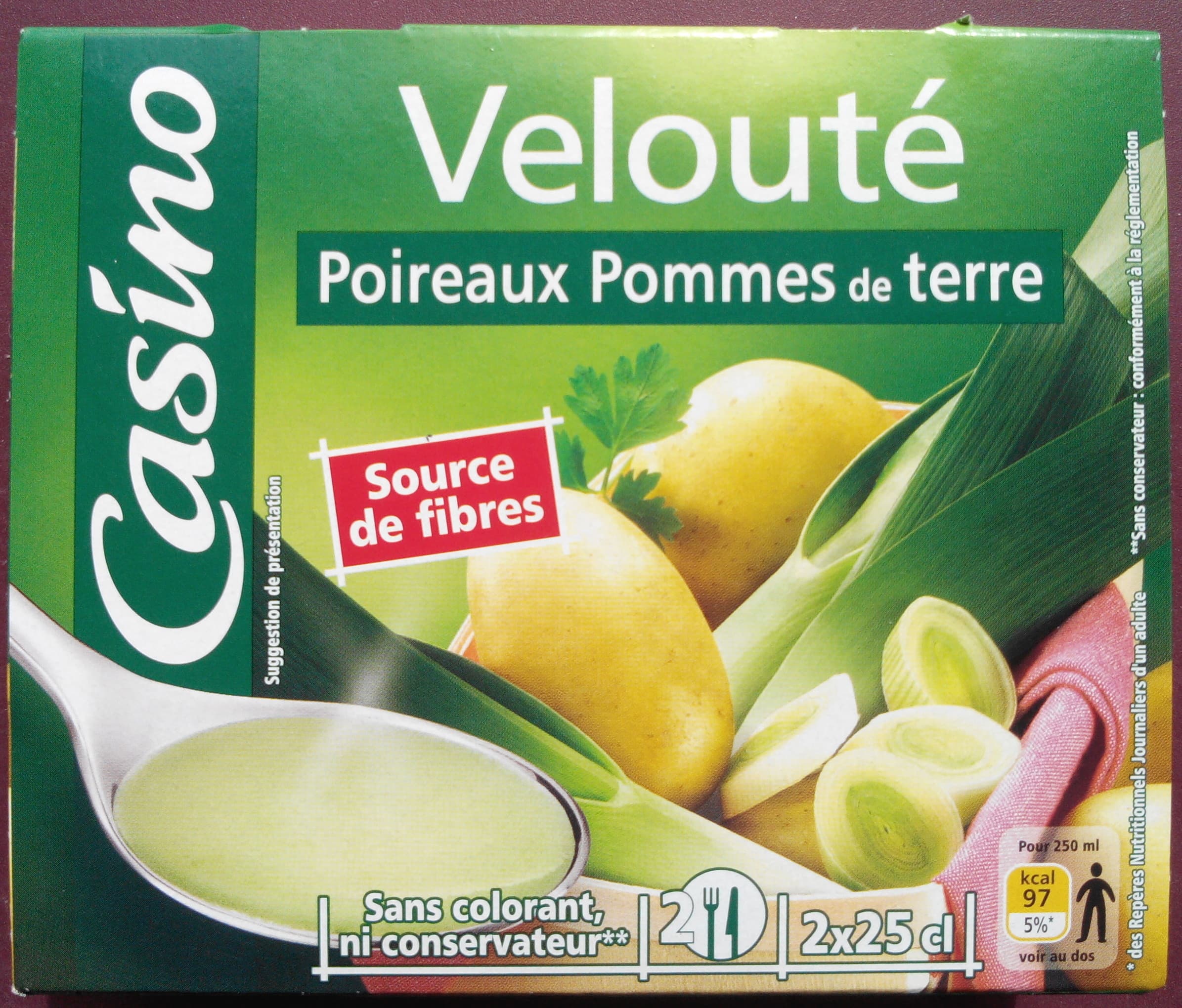 Casino Velouté Poireaux Pommes de terre packshot