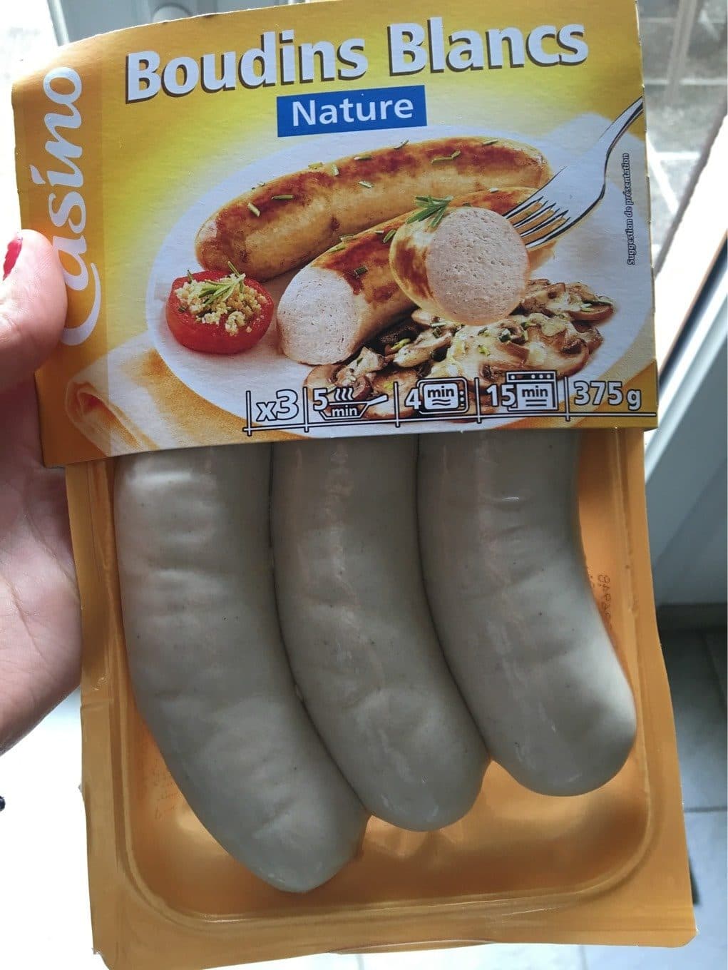 Casino Boudins blancs Nature packshot