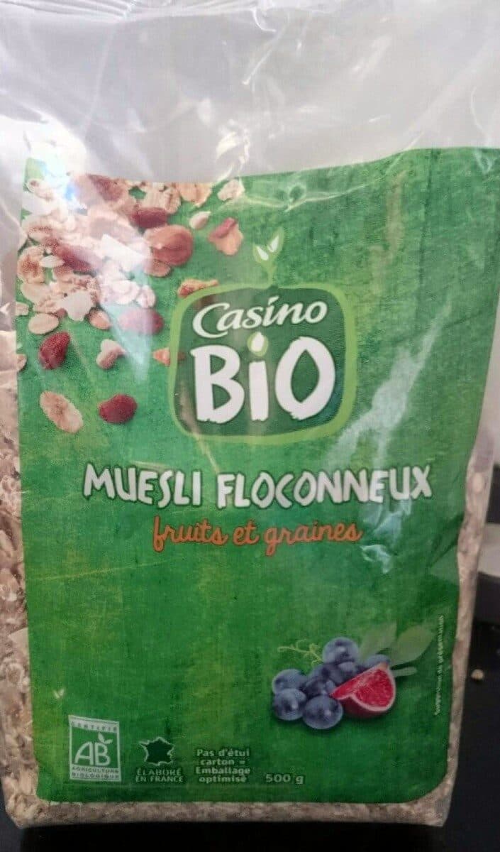 Casino Muesli floconneux Fruits & Graines packshot
