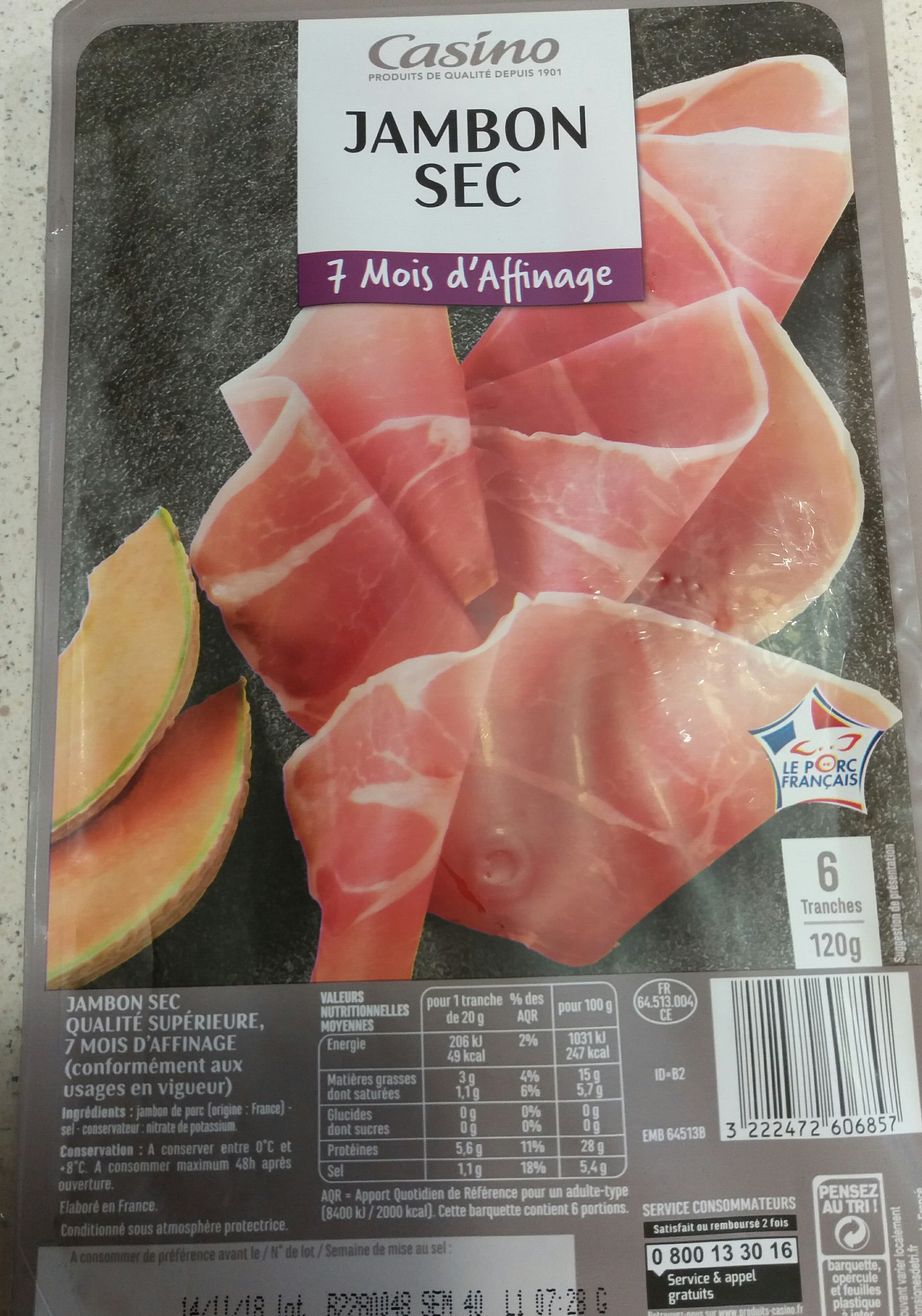Casino Jambon sec packshot