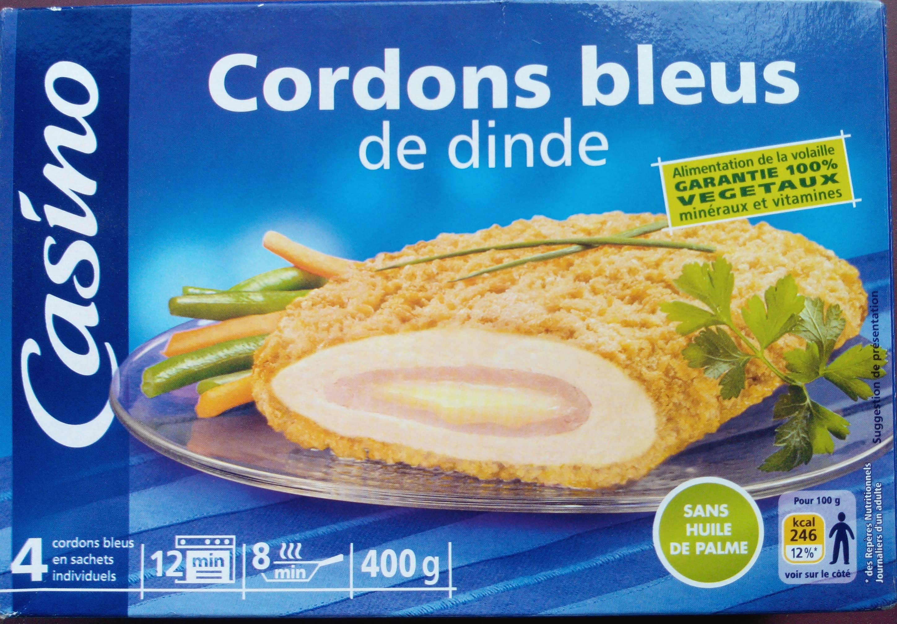 Casino Cordons bleus de dinde packshot