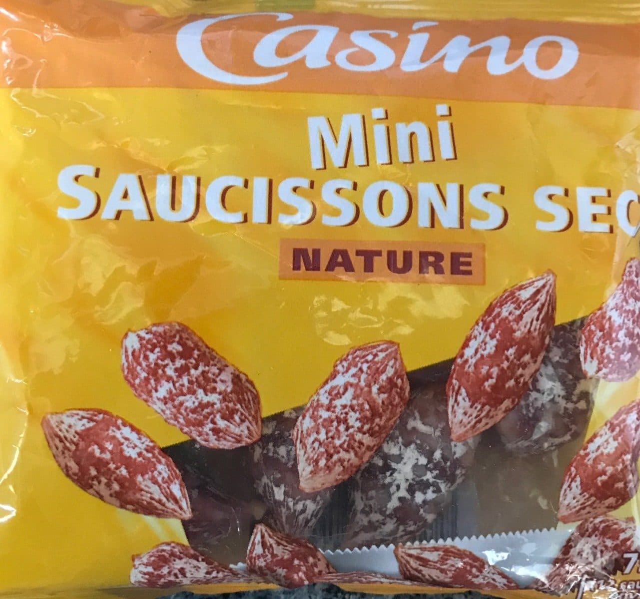 Casino Mini saucissons secs nature packshot