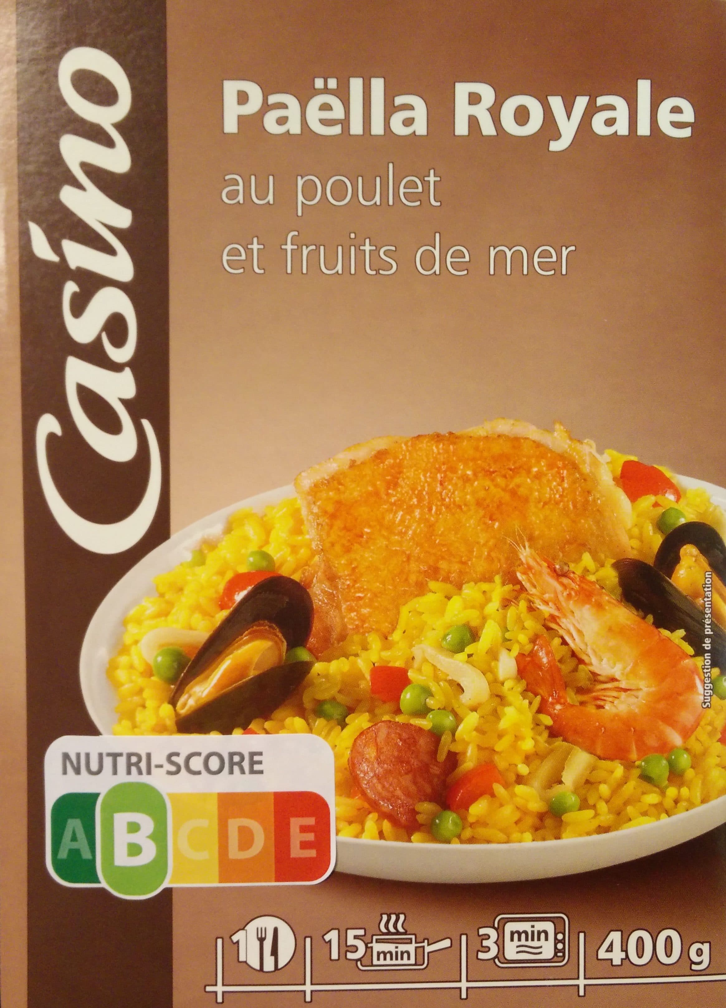 Casino Paella au poulet et aux fruits de mer packshot