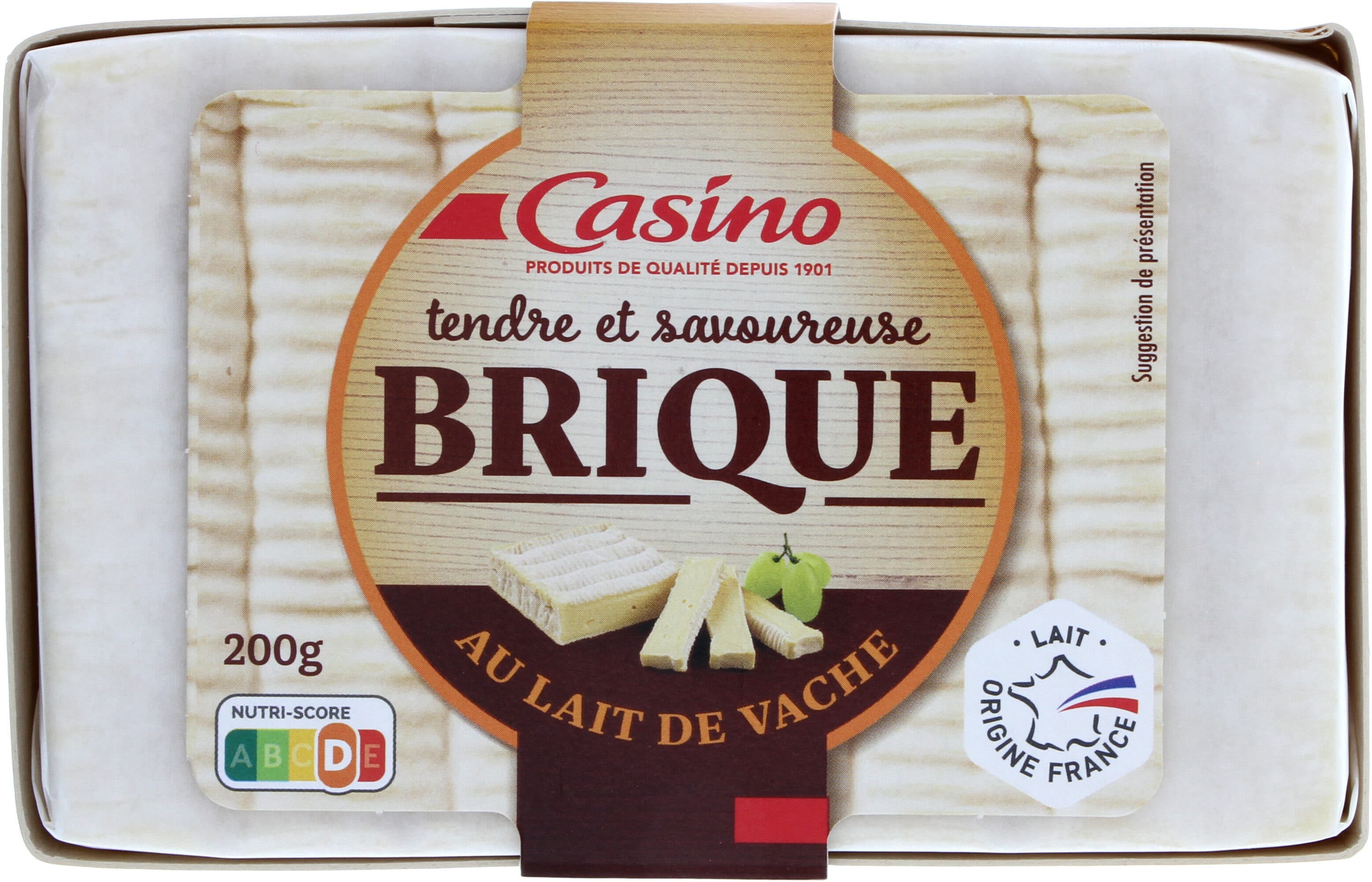 Casino Brique au lait de vache packshot