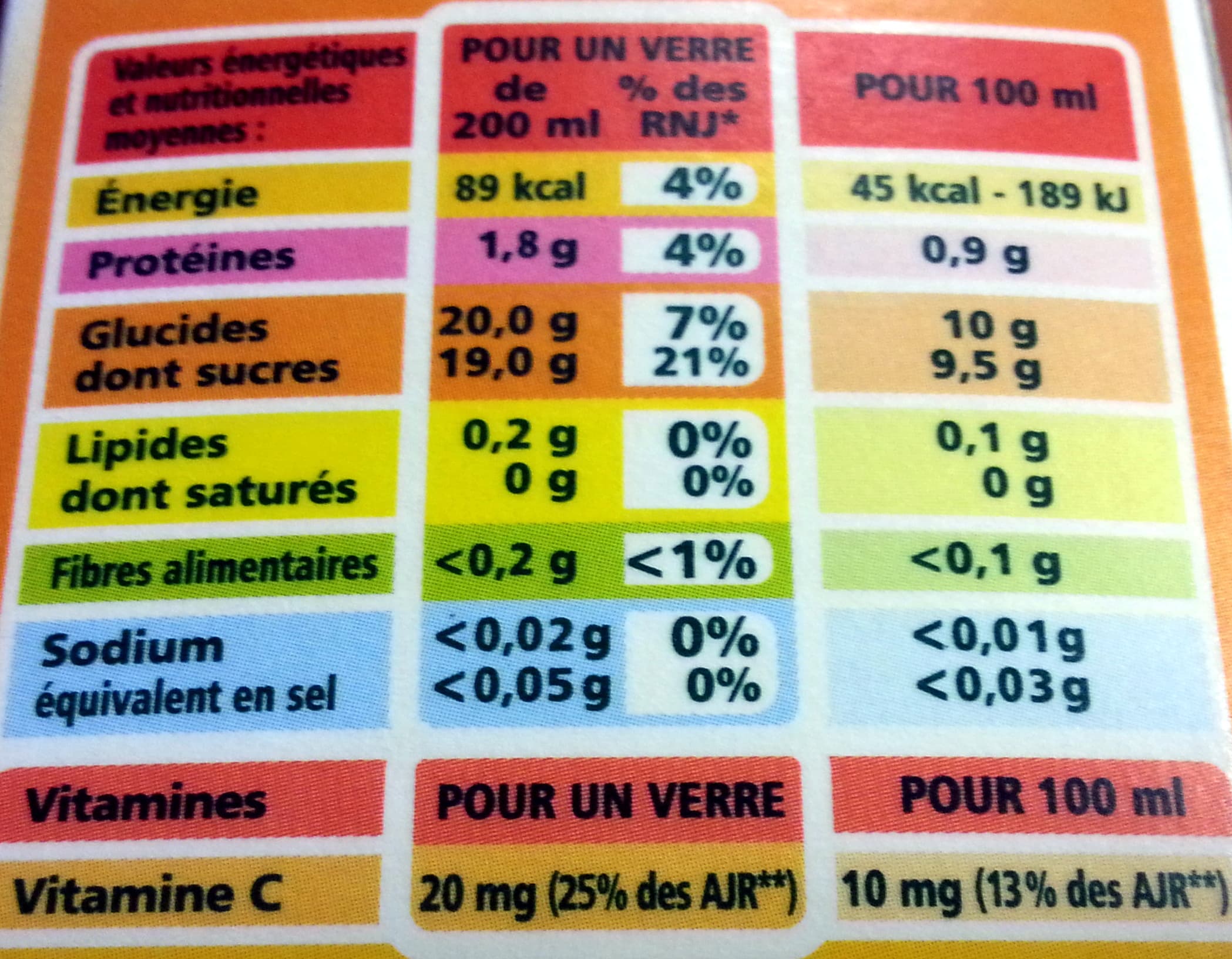 Casino 100% Pur Jus Clémentine Flash pasteurisé - Naturellement riche en vitamine C packshot