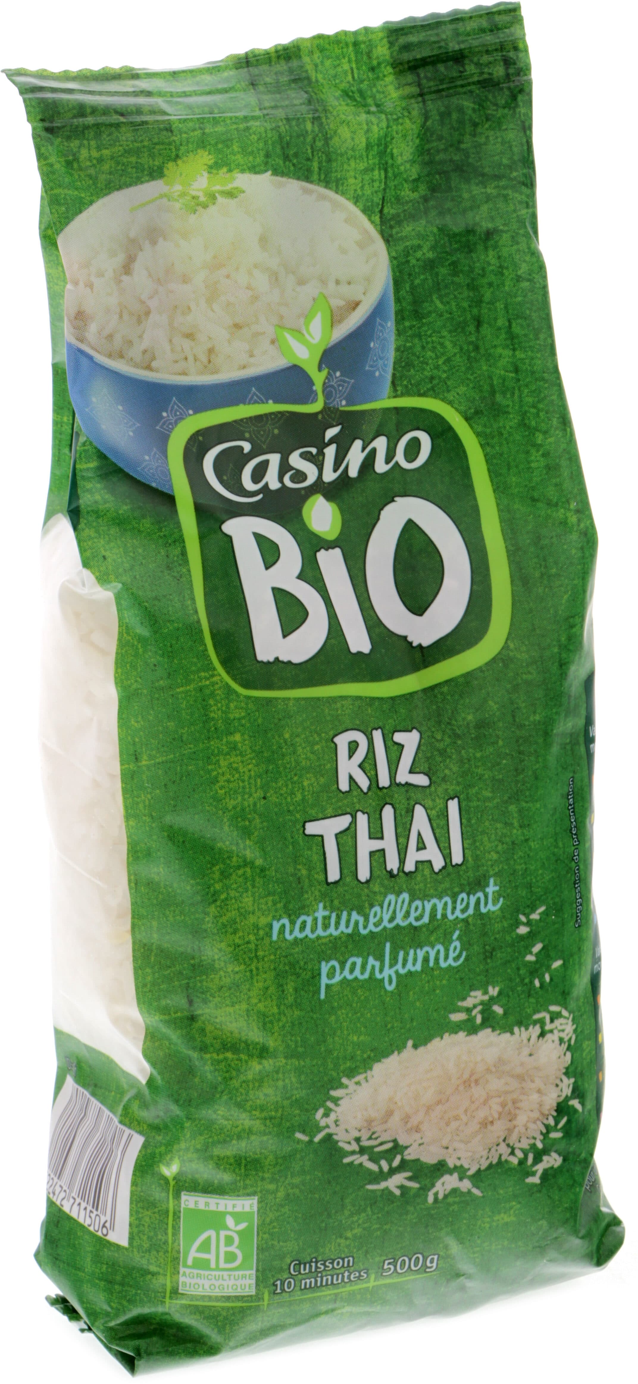 Casino Riz thaï naturellement parfumé bio packshot