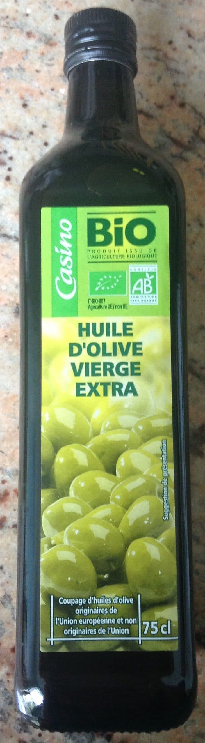 Casino Huile d'olive vierge extra bio packshot