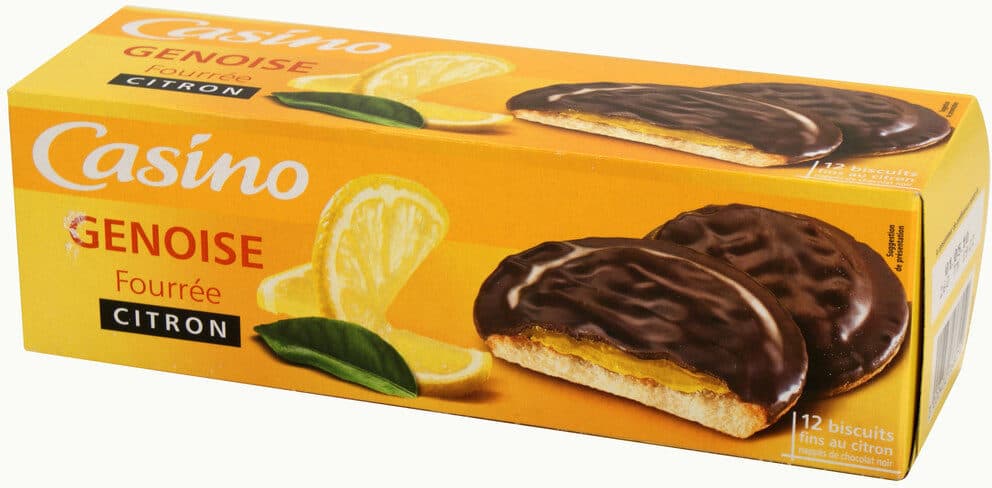 Casino Génoise Fourrée Citron packshot