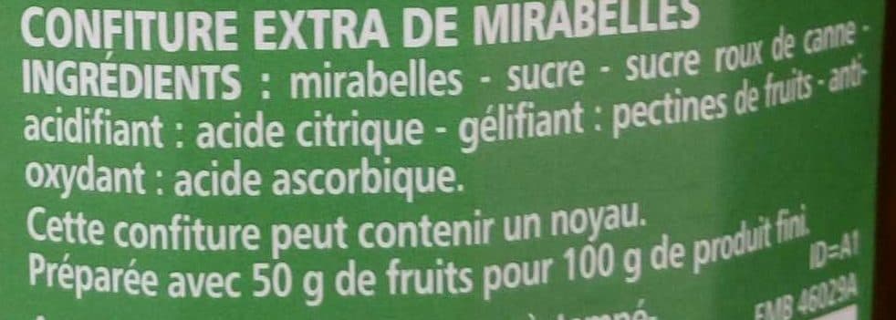 Casino Confiture extra de mirabelles packshot
