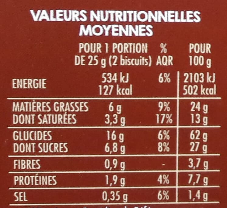 Casino Sablés Céréales et chocolat au lait packshot