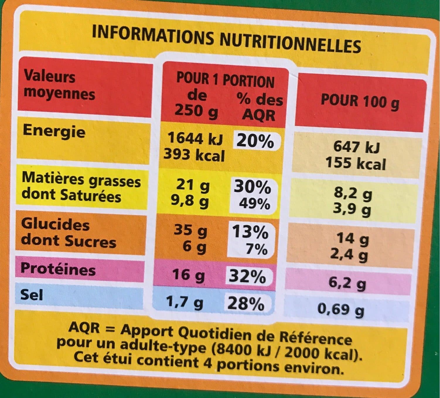 Casino Lasagne chèvre épinards packshot