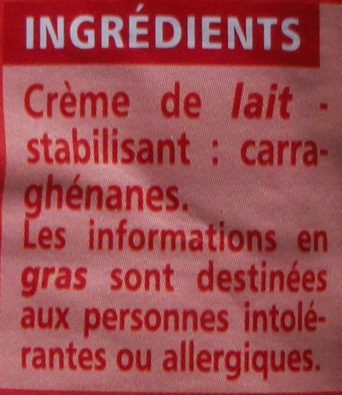 Casino Crème Entière Fluide (30 % MG) packshot