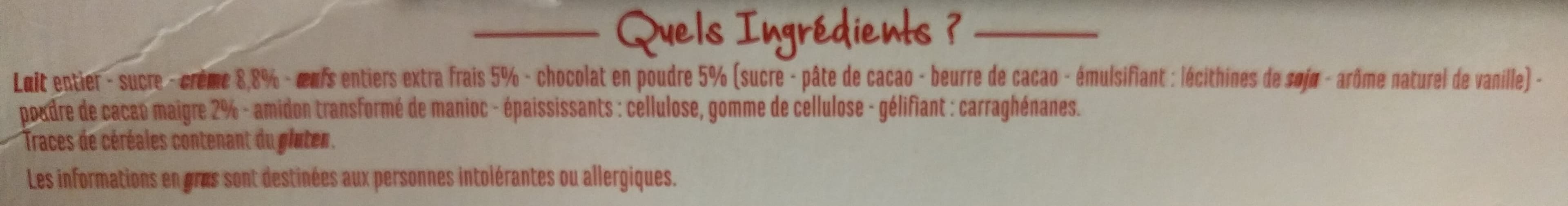 Casino Petits pots de crème au chocolat packshot