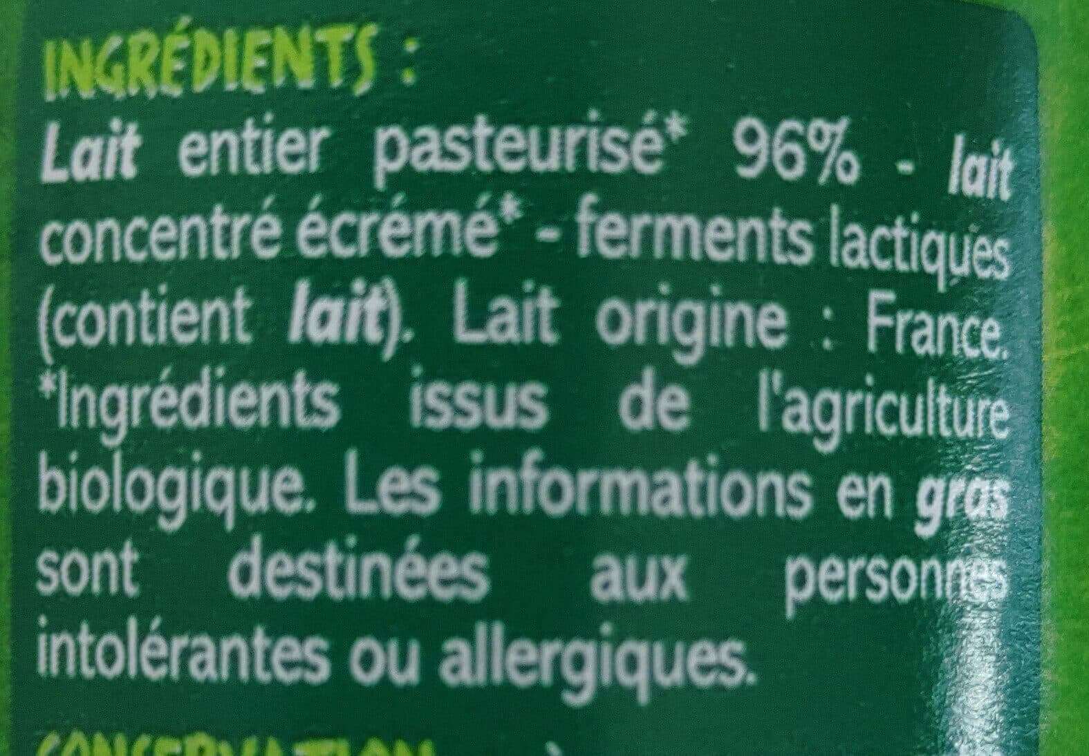 Casino yaourt nature BIO packshot
