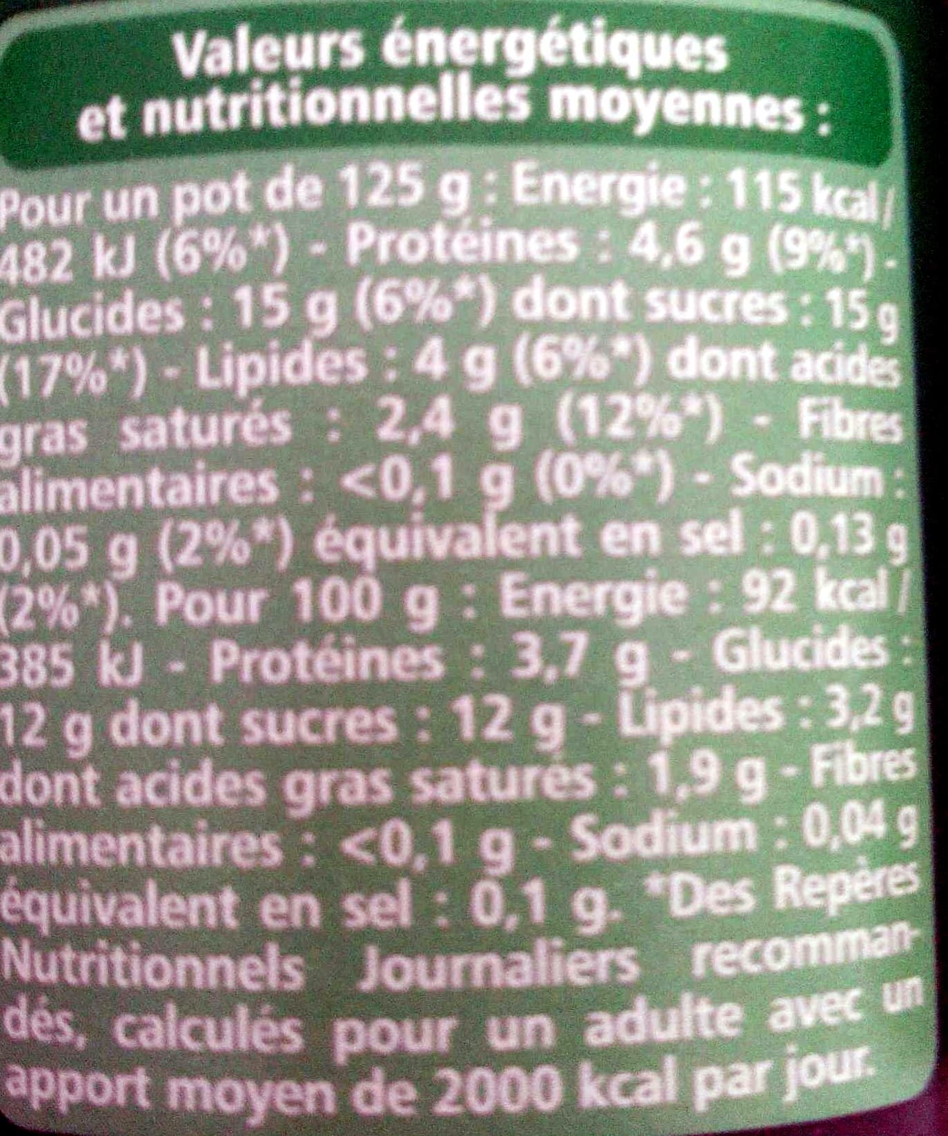 Casino Lait fermenté au Bifidus* saveur noix de coco packshot
