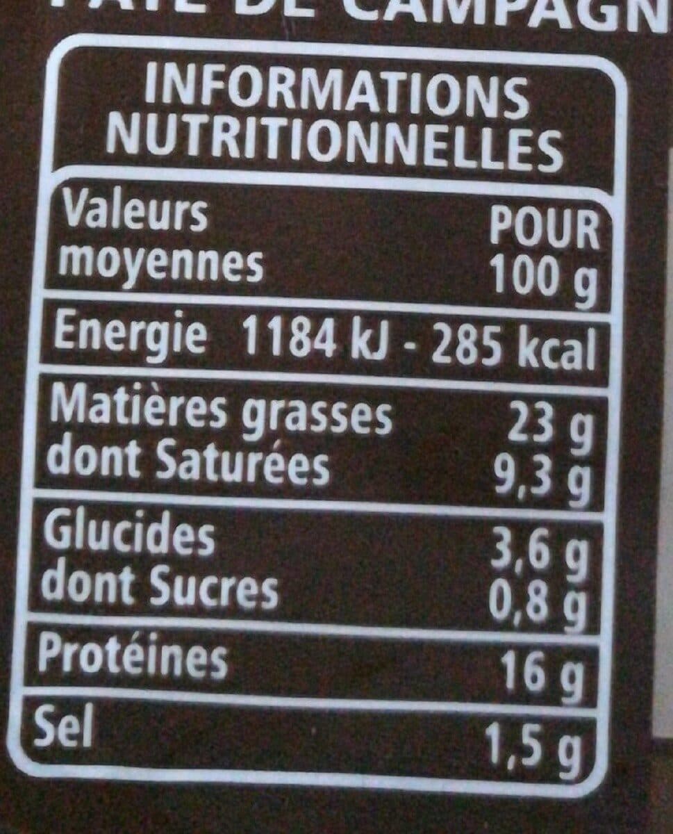 Casino Mousse de foie Pâté de campagne recette à l'ancienne packshot