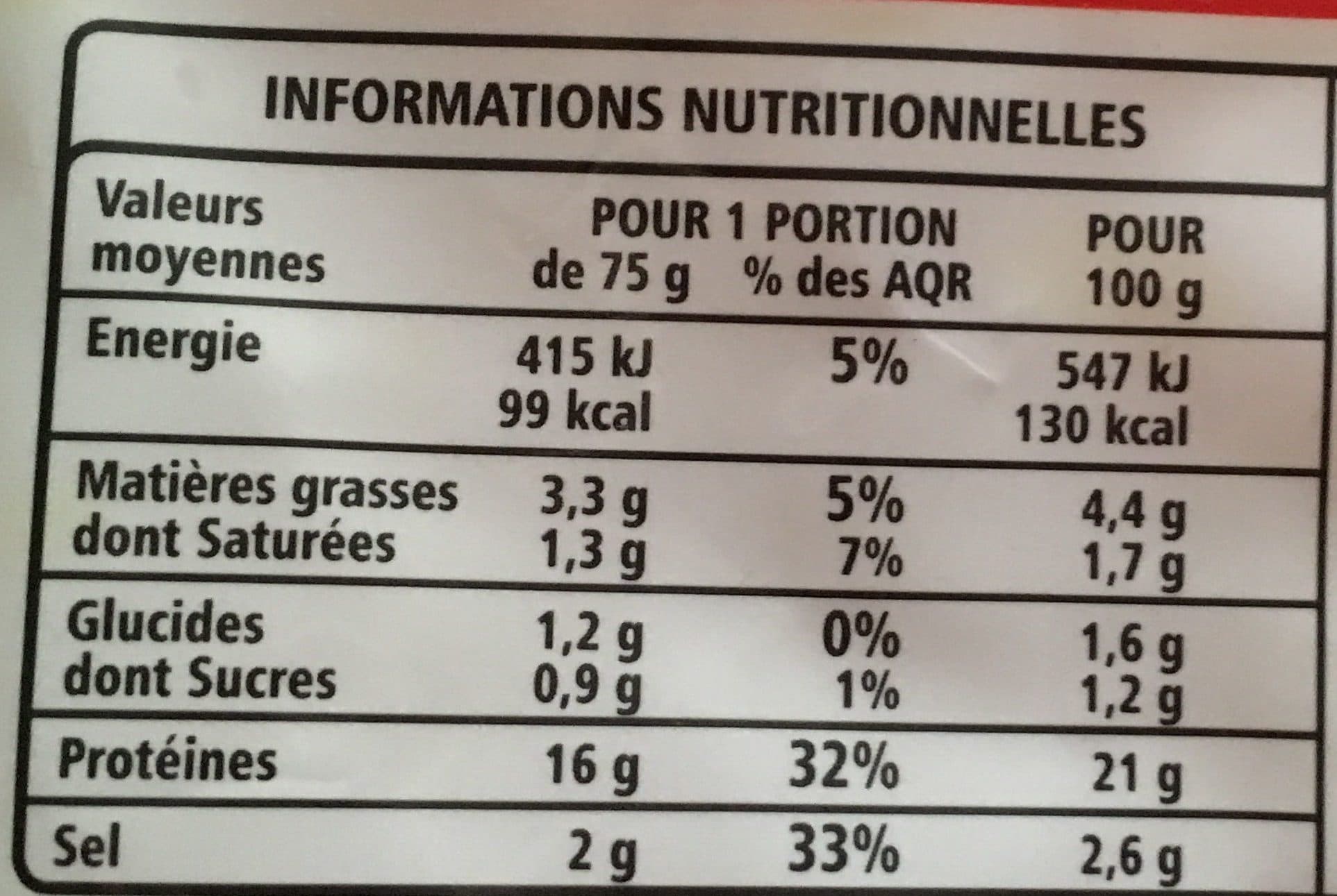 Casino Râpé de Jambon fumé packshot
