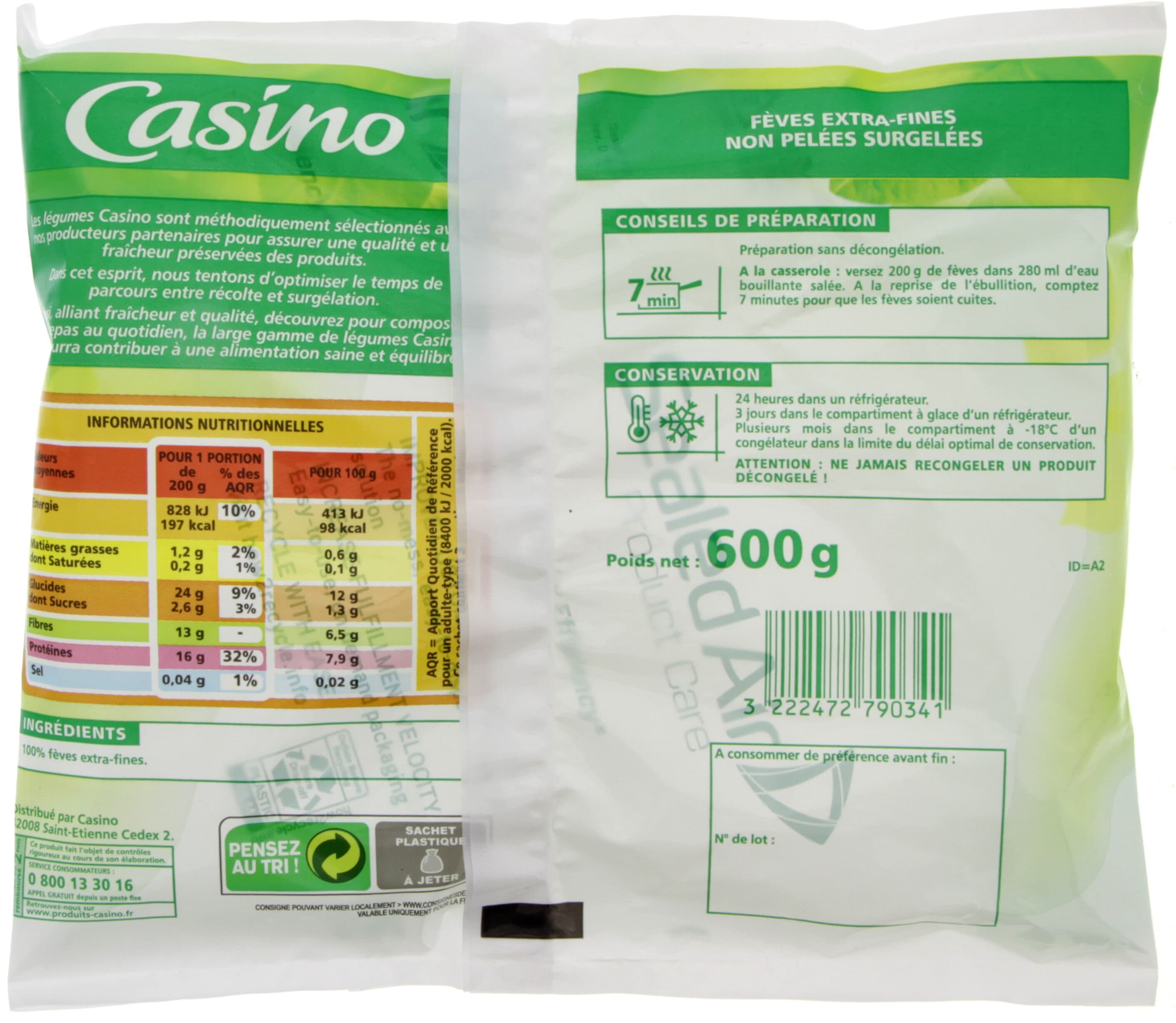 Casino Fèves extra-fines packshot