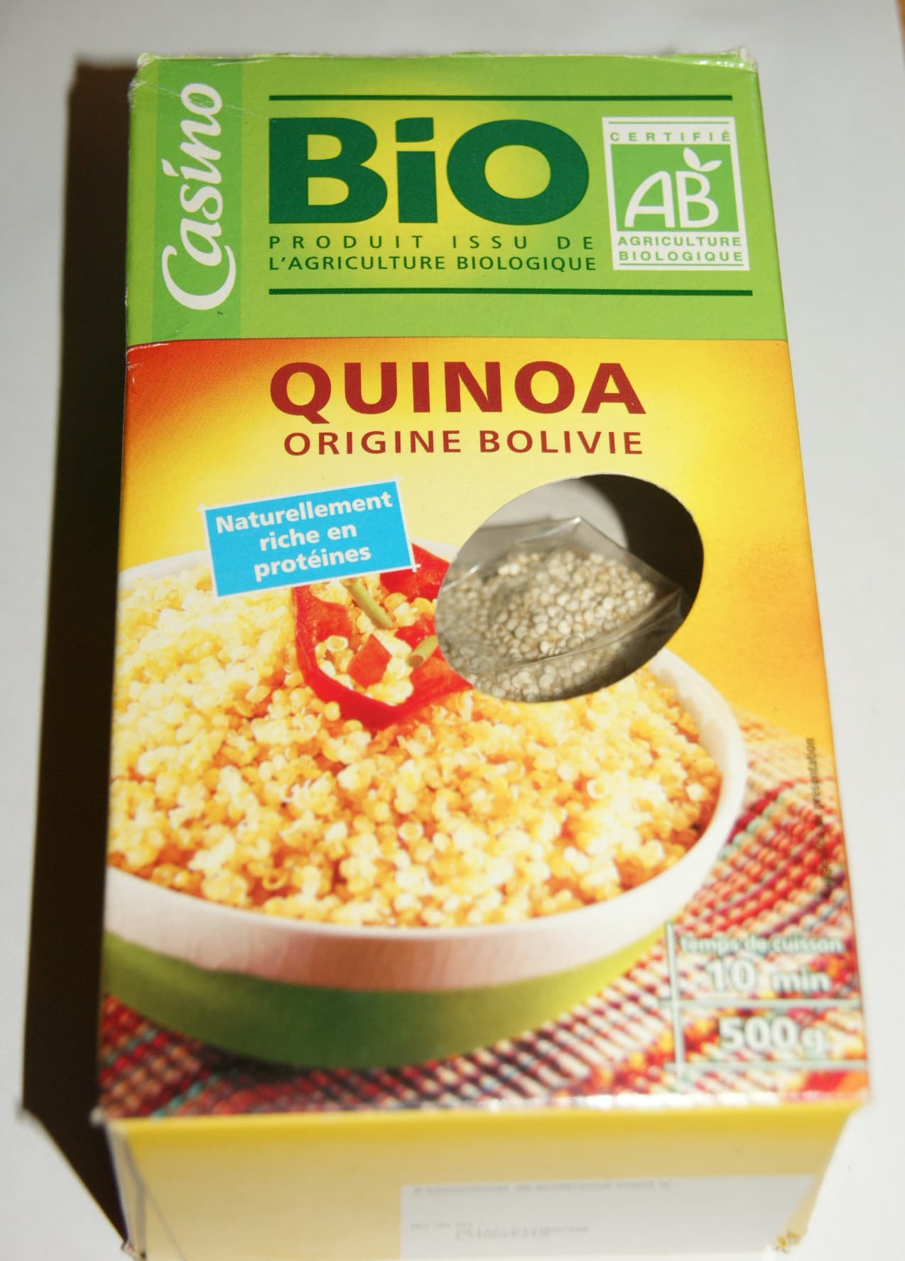 Casino Quinoa origine Bolivie packshot