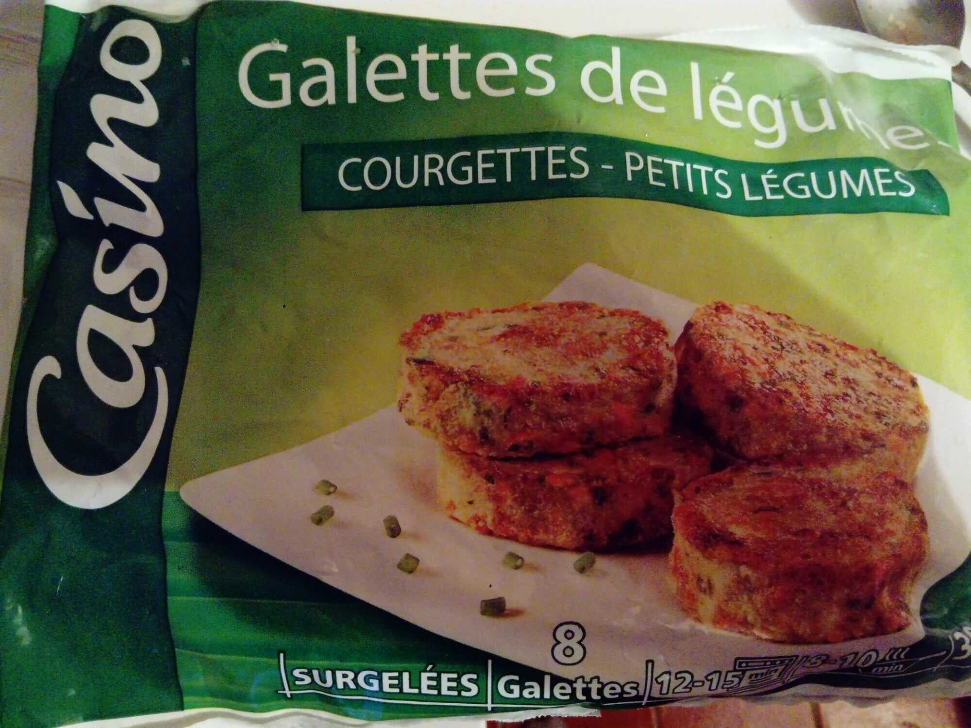 Casino Galettes de légumes courgettes petits légumes packshot