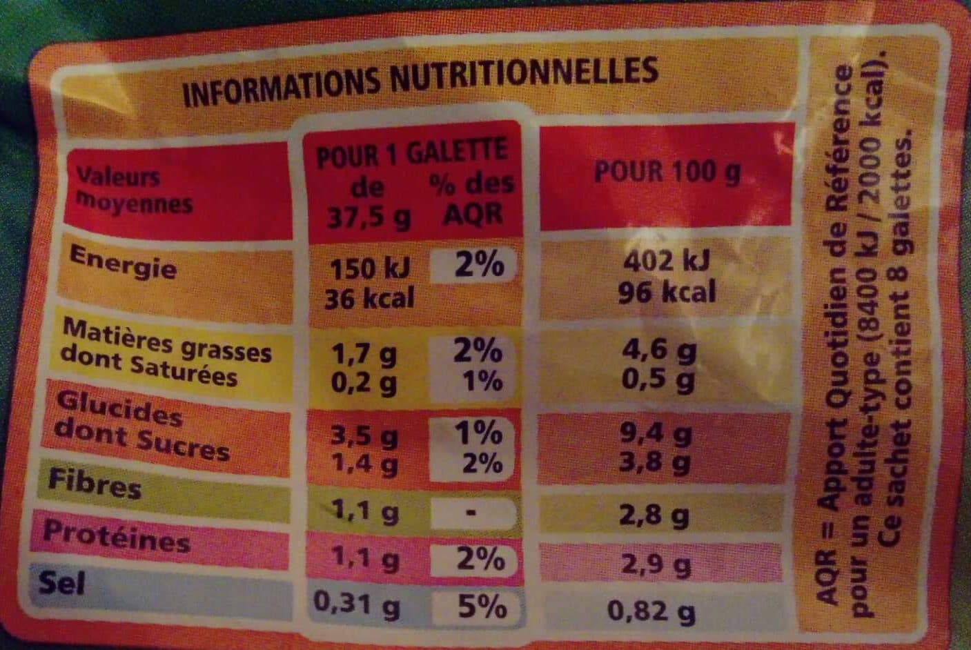 Casino Galettes de légumes courgettes petits légumes packshot