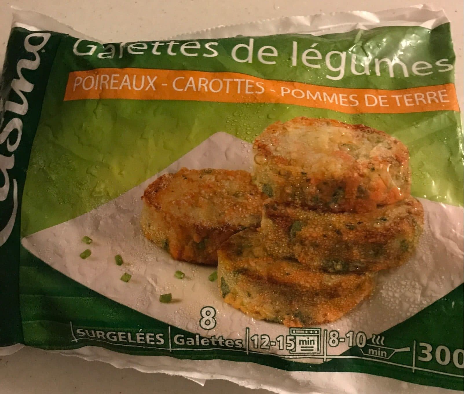 Casino Galettes de Poireaux carottes pommes de terre packshot