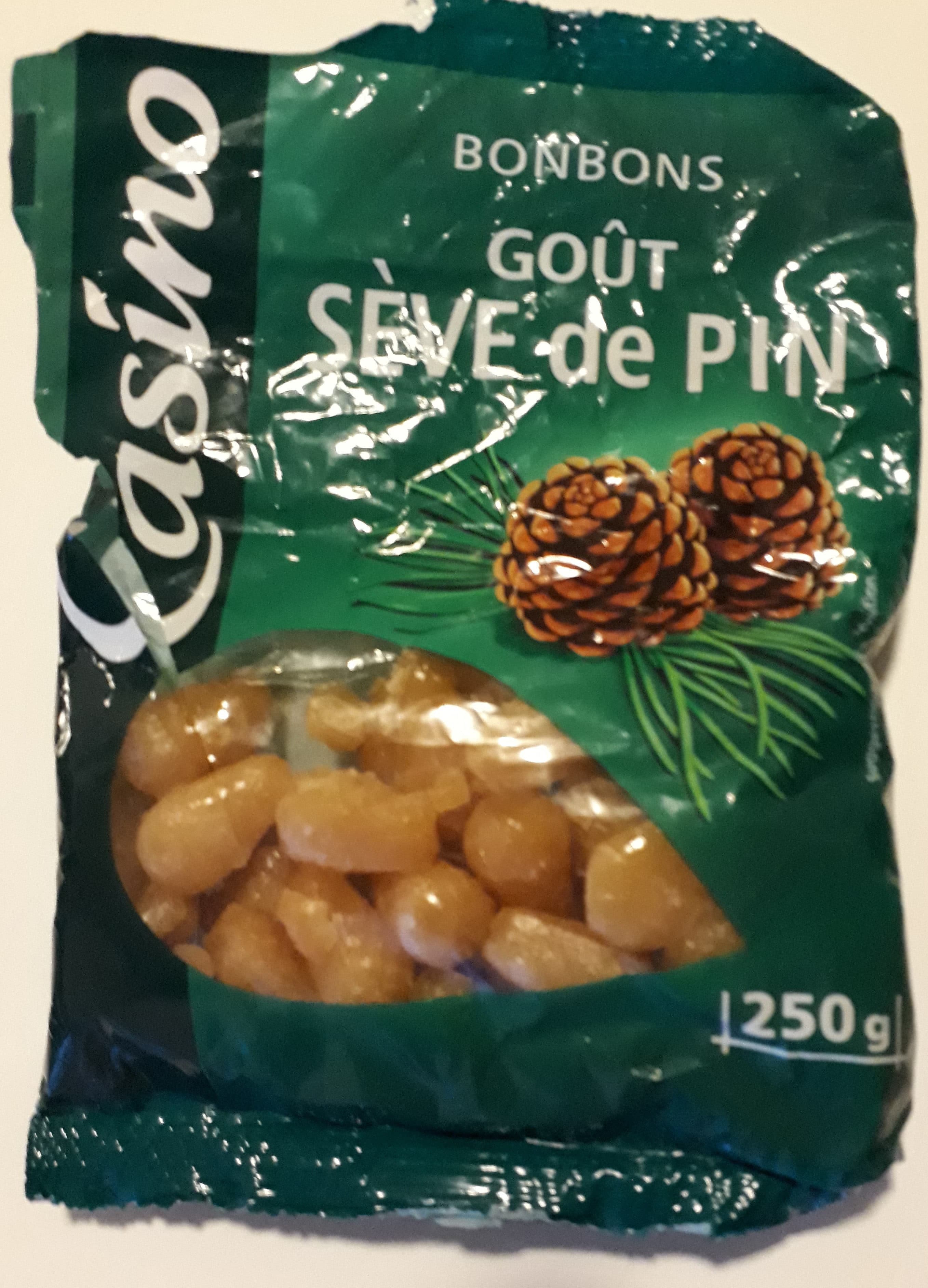 Casino Bonbons goût Sève de pin packshot