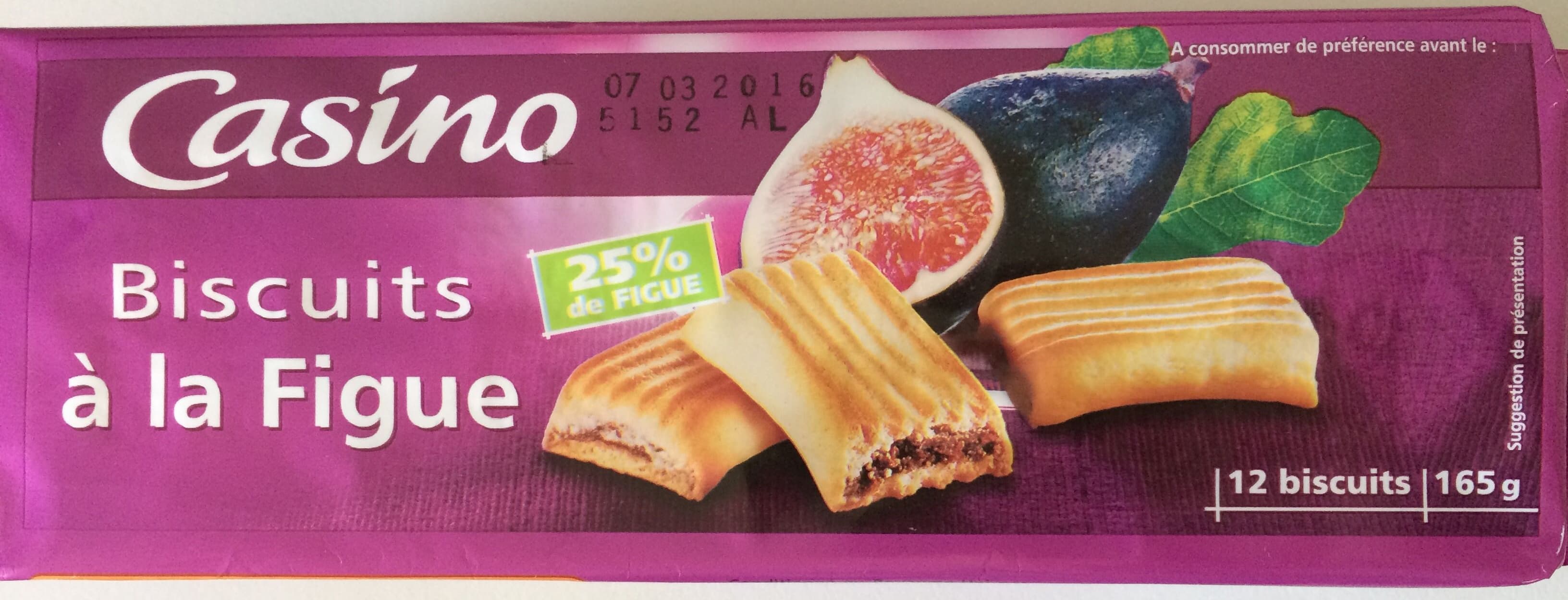 Casino Biscuits à la figue packshot
