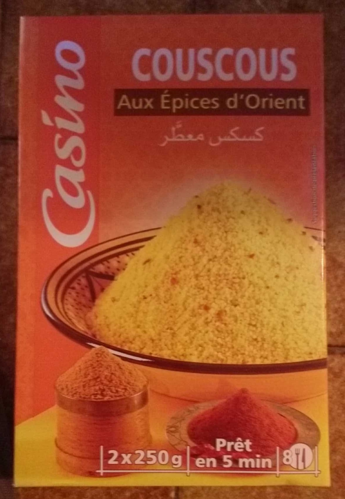 Casino couscous aux épices d'orient packshot
