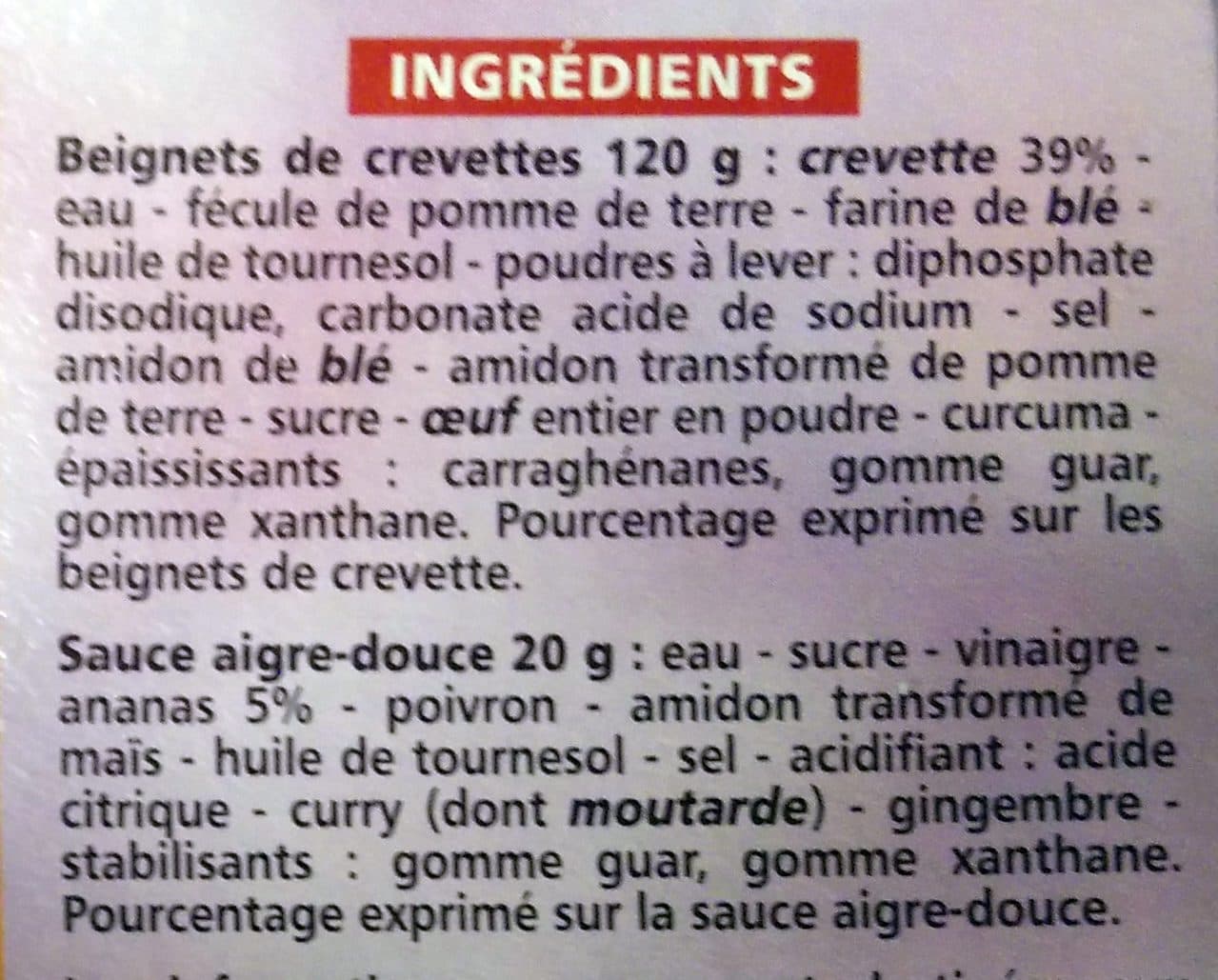Casino Saveurs d'Ailleurs - Beignets de crevettes avec sauce aigre douce packshot