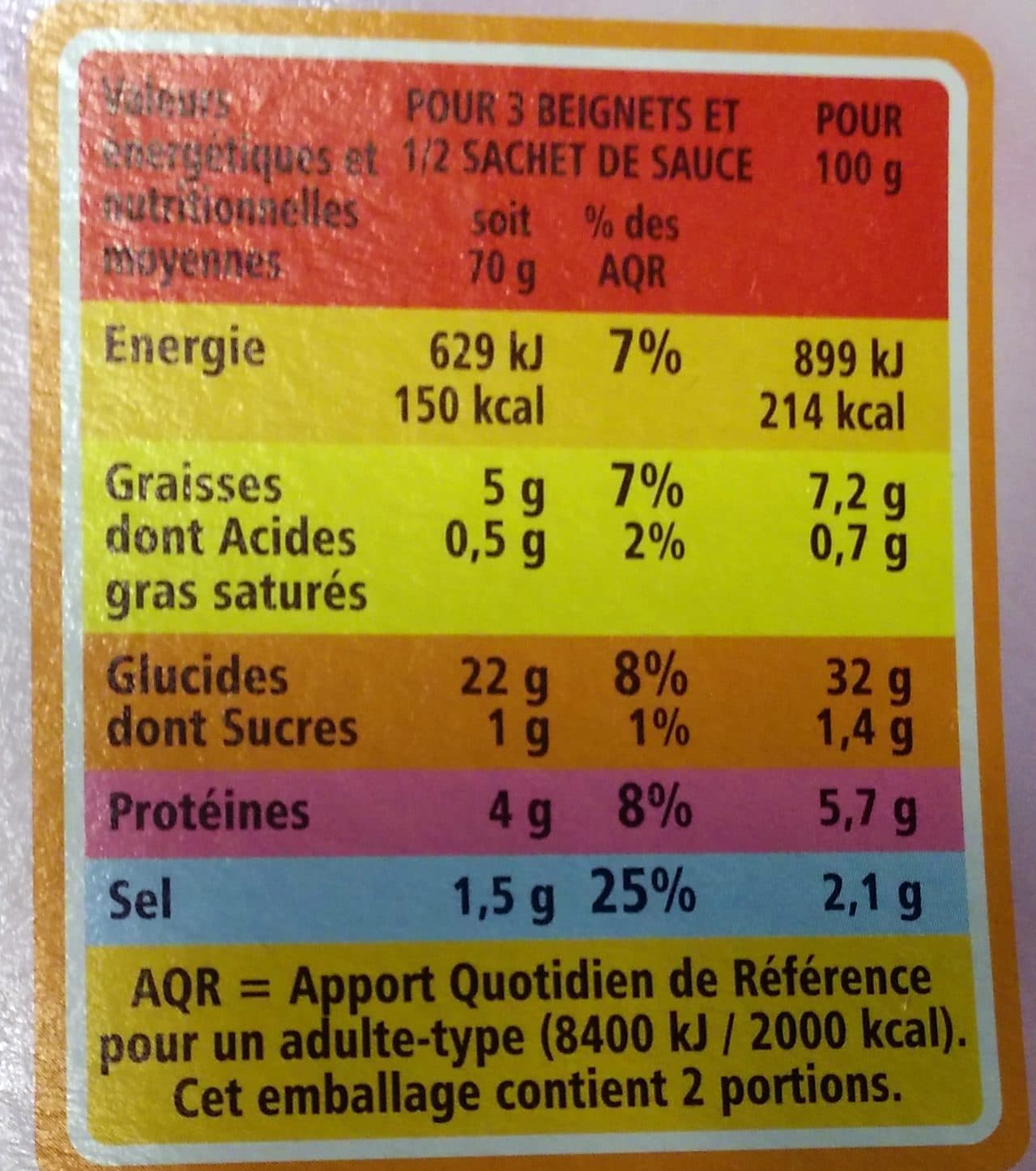 Casino Saveurs d'Ailleurs - Beignets de crevettes avec sauce aigre douce packshot