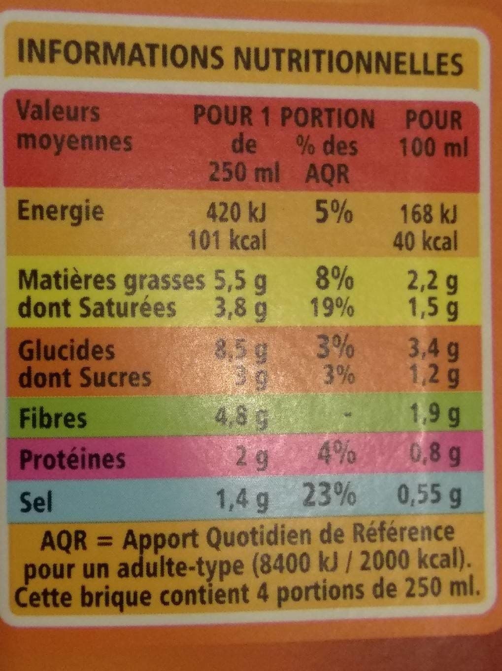 Casino Velouté de légumes à la crème packshot