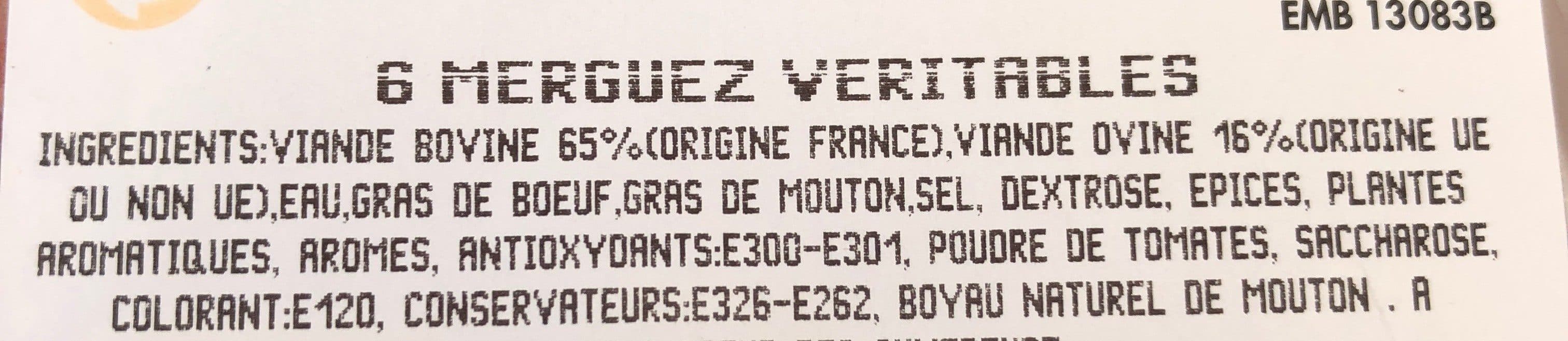 Casino Véritable Merguez packshot