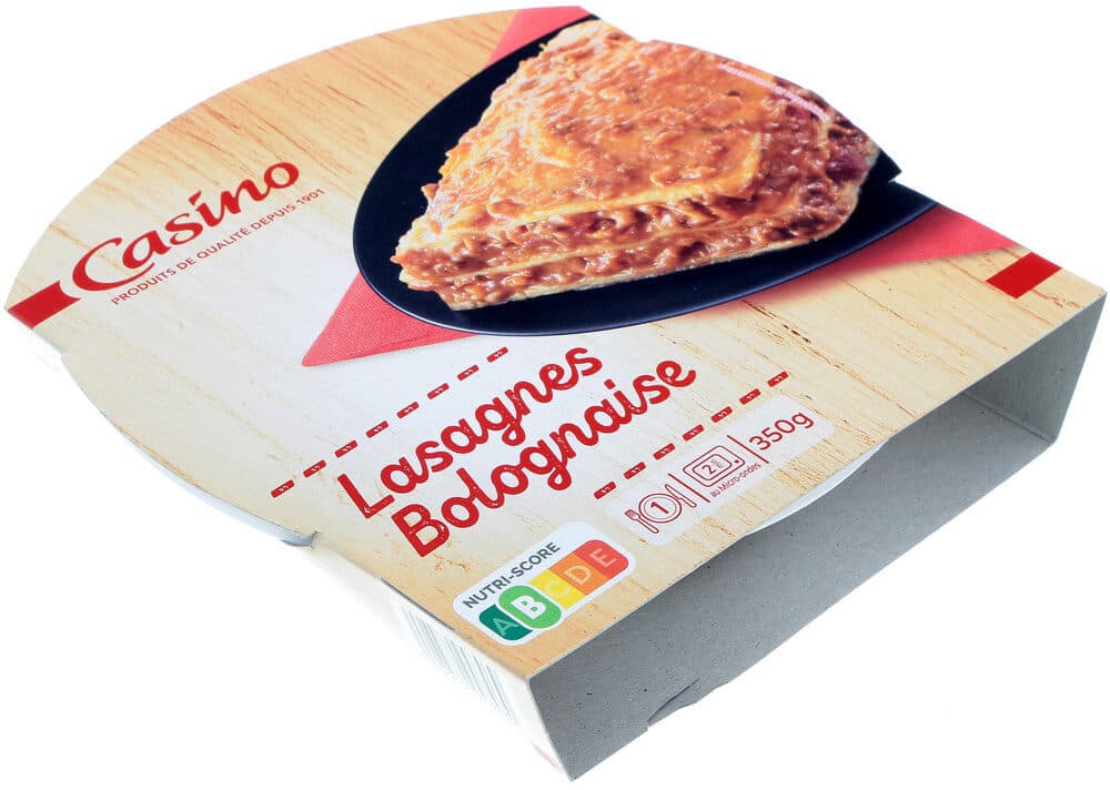 Casino Lasagnes bolognaise packshot