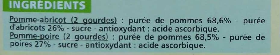 Casino Compote POCKET allégée en sucres packshot