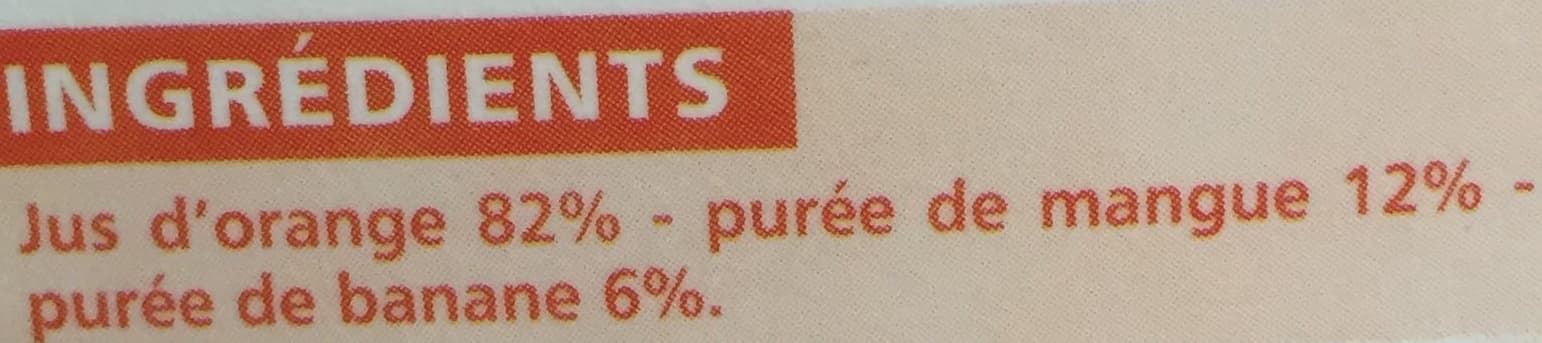 Casino 100% Pur jus 3 fruits packshot