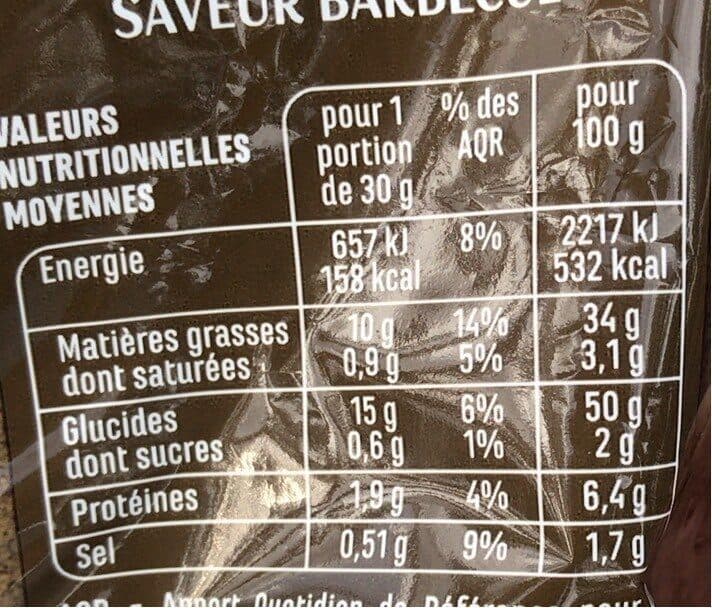 Casino Chips saveur barbecue packshot