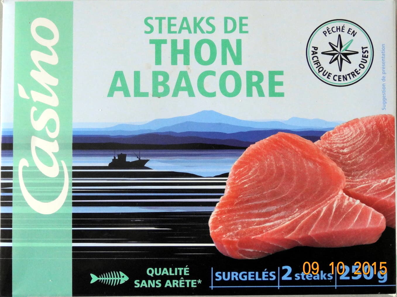 Casino Steaks de Thon Albacore packshot