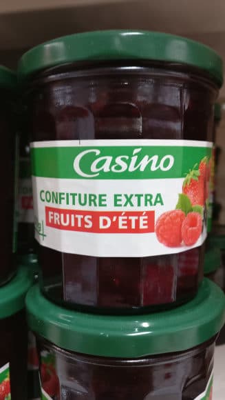 Casino Confiture extra fruits d'été packshot