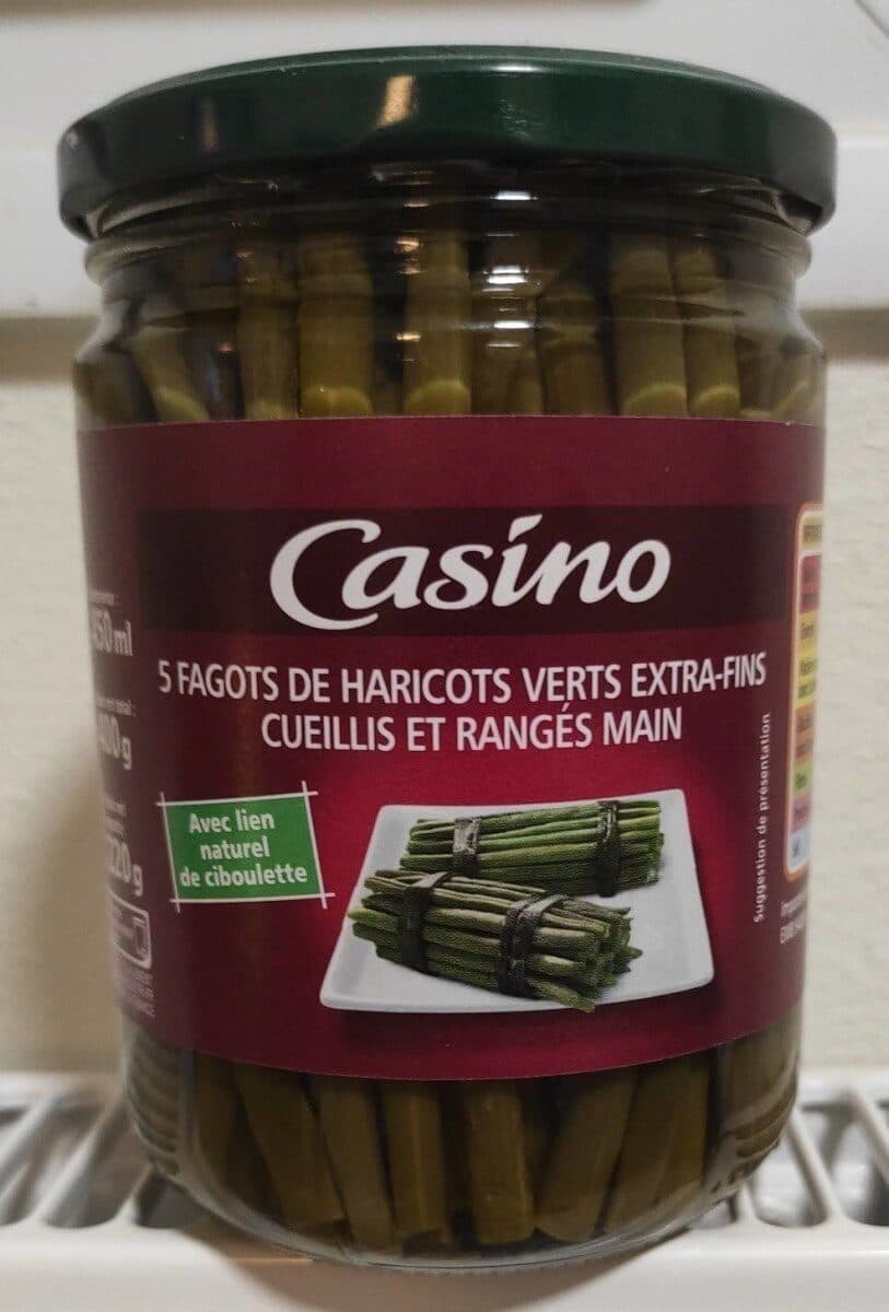 Casino 5 Fagots de haricots verts extra-fins packshot