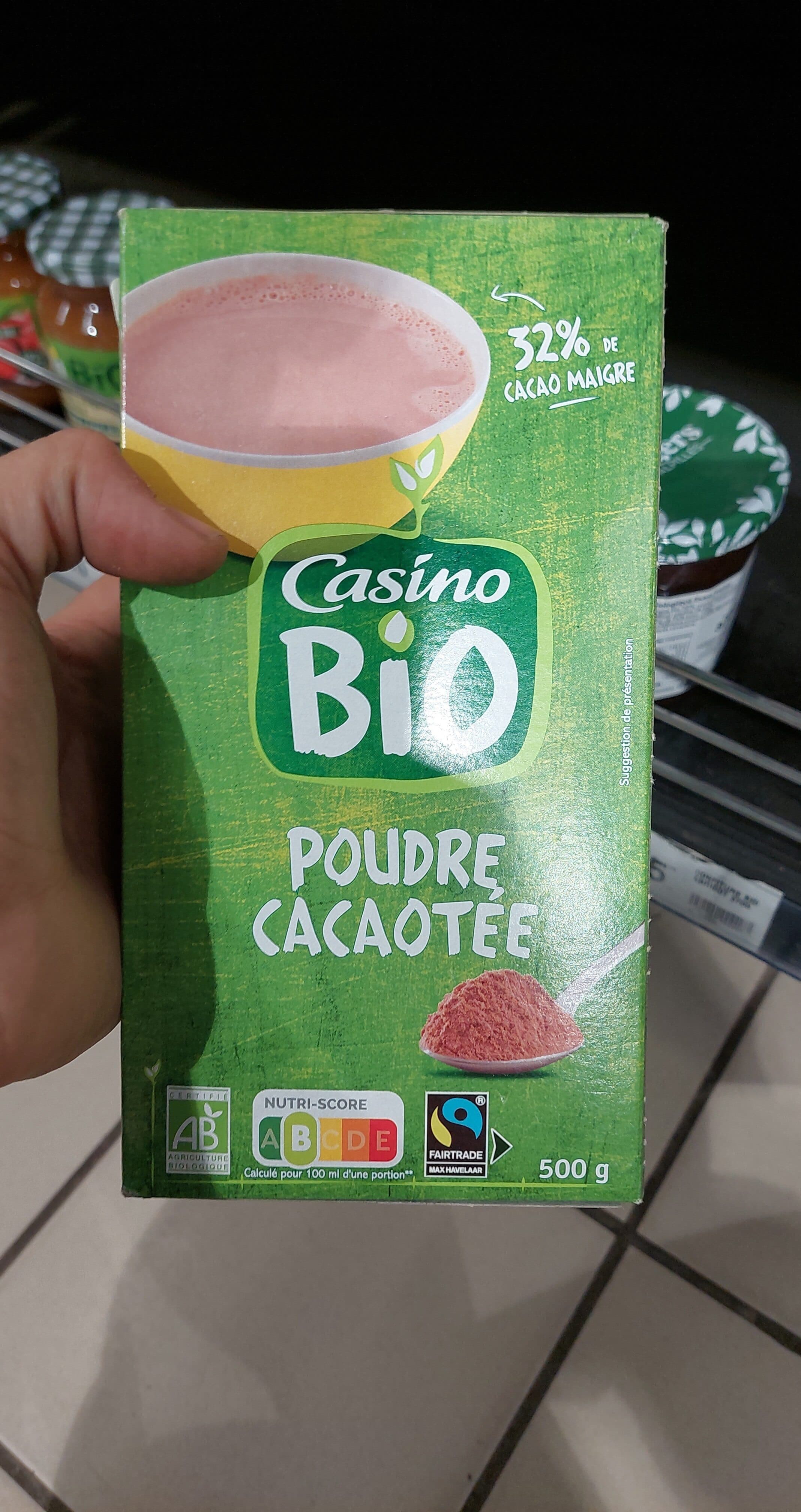 Casino Poudre Cacaotée Casino Bio packshot