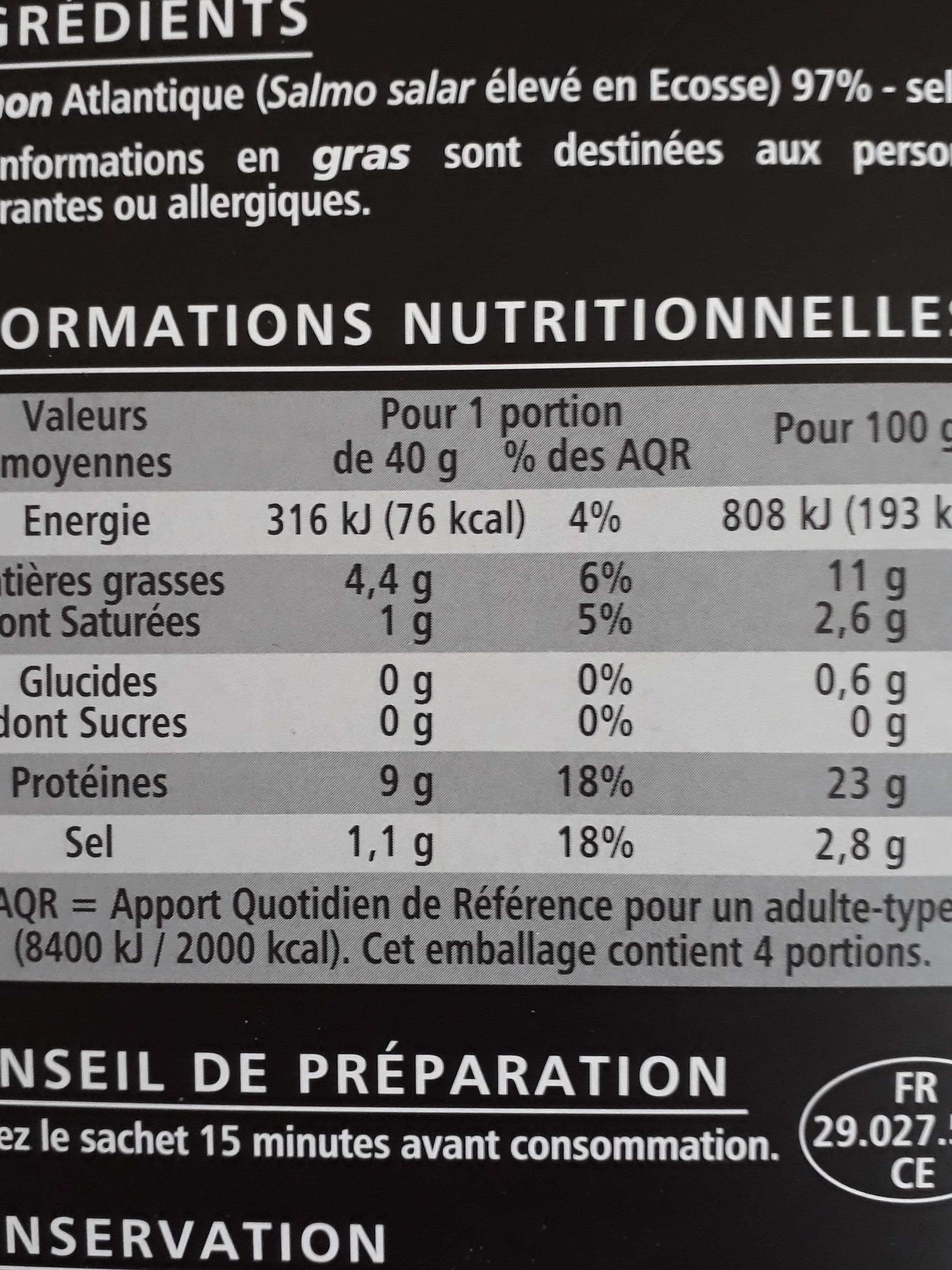 Casino Saumon Atlantique fumé élevé en Ecosse packshot