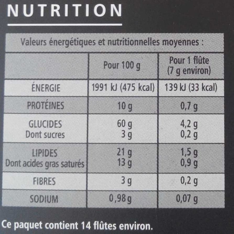 Casino Flûtes tomate saveur chèvre packshot