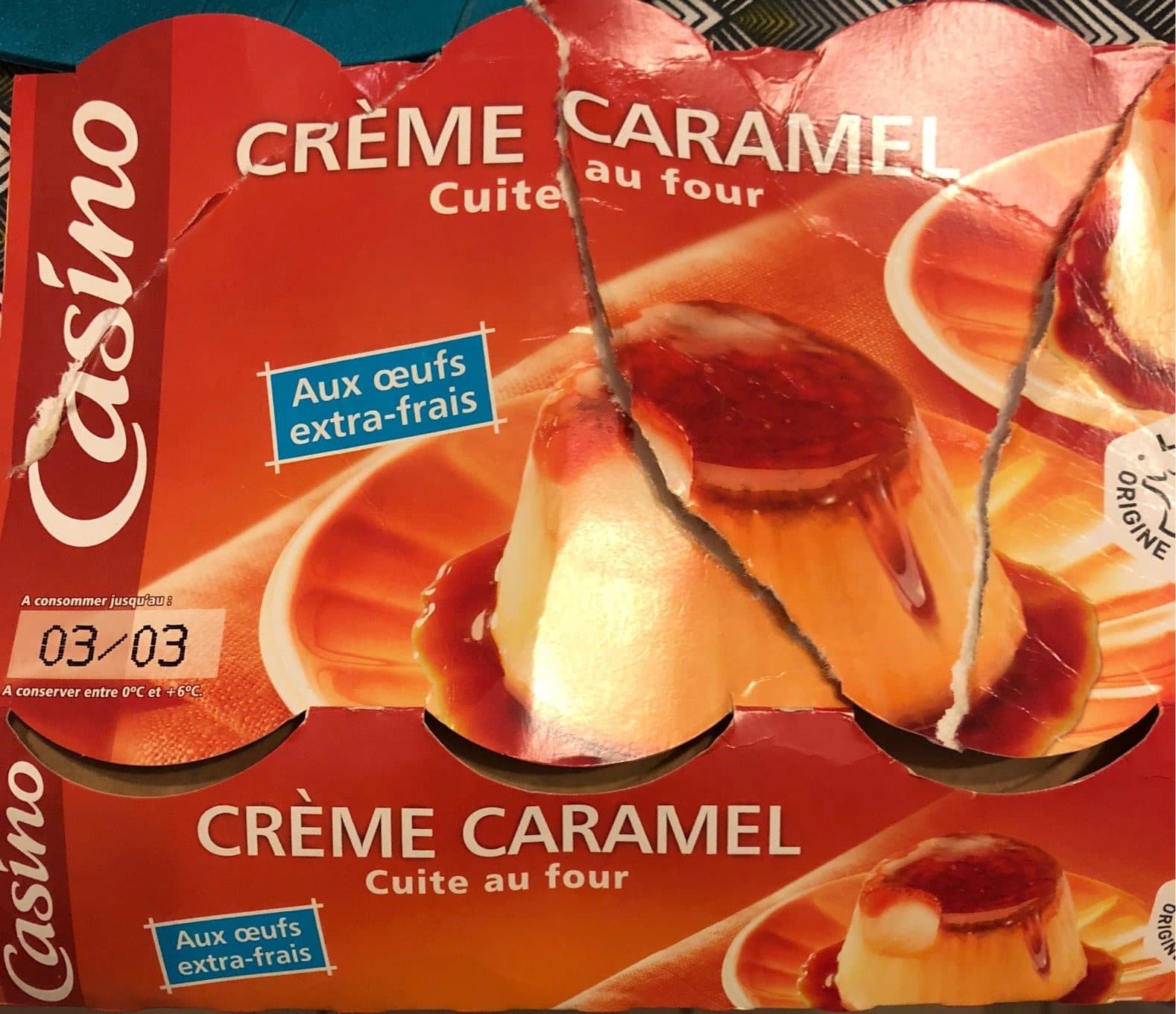 Casino Crème caramel Cuite au four packshot